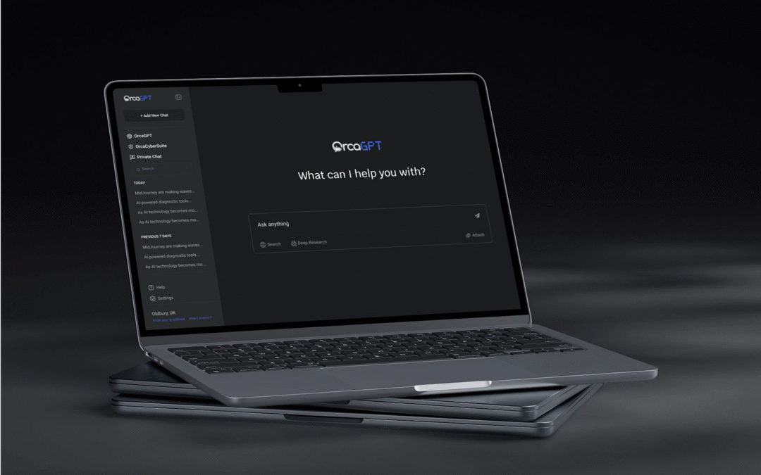 OrcaGPT AI Web app redesign