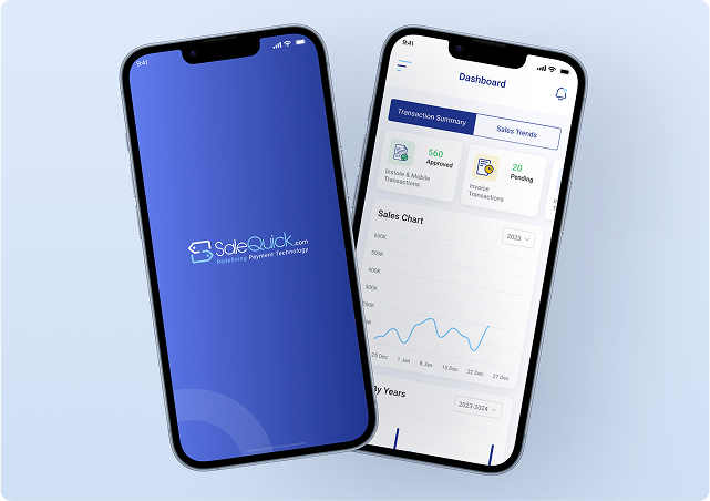 Credit & Debit processing mobile app UI UX Design